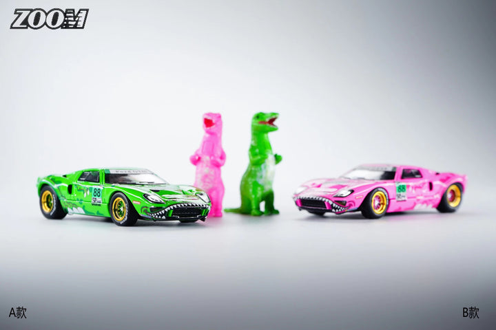 Zoom 1:64 Ford GT40MK1 Tyrannosaurus Rex Paint (3 Versions)
