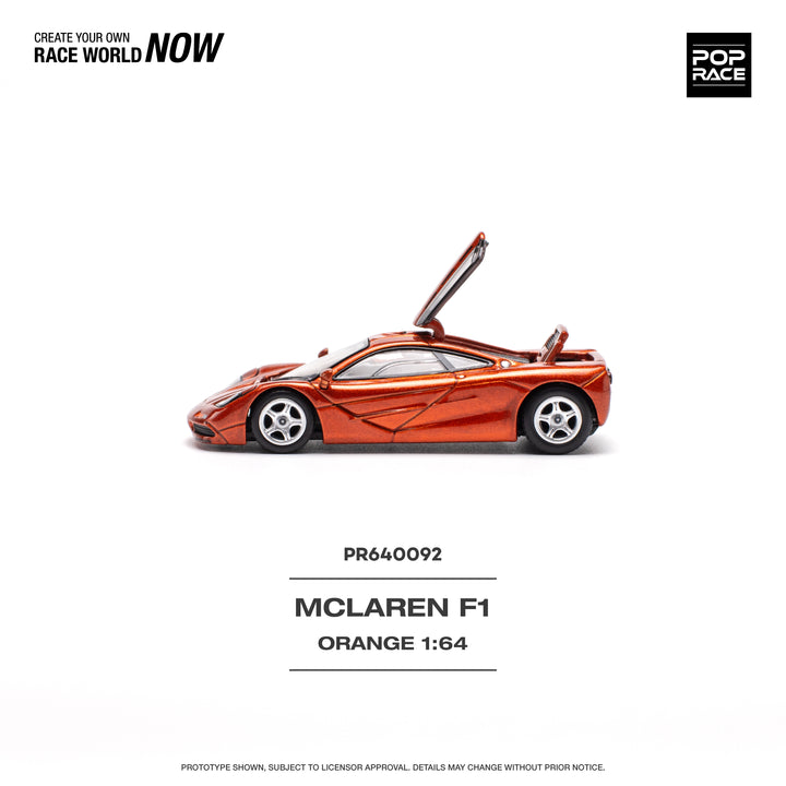 [Preorder] POPRACE 1:64 McLAREN F1 ORANGE PR640092