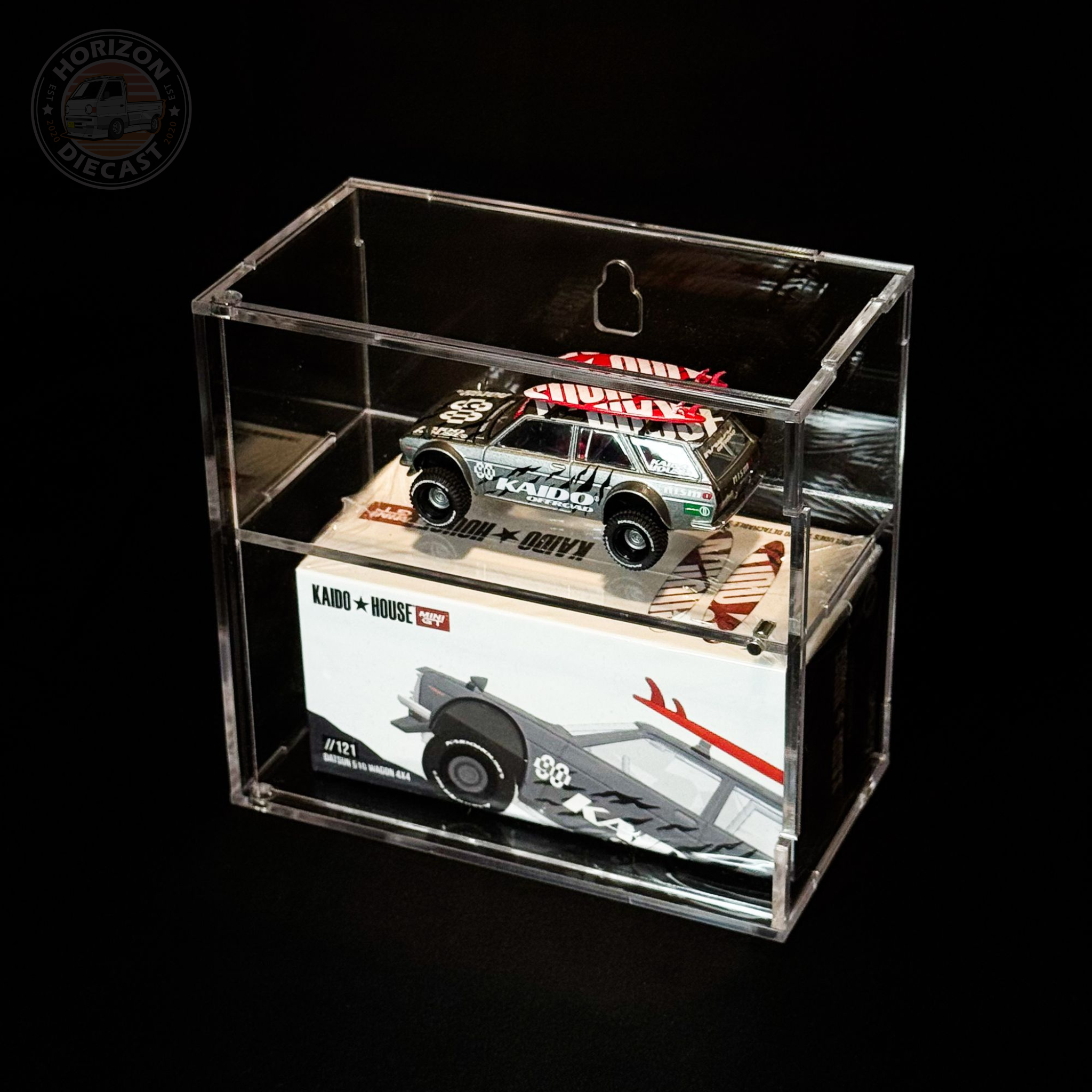 KAIDO HOUSE MINIGT アクリル ケース 3個セット Bob KAIDO HOUSE MINIGT アクリル ケース 3個セット 1⁄64 Model Car