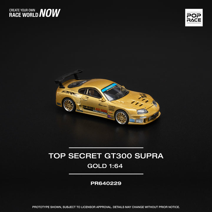 [Preorder] POPRACE 1:64 Toyota Supra Top Secret GT300 PR640229