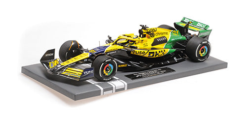 MINICHAMPS 1:18 MCLAREN FORMULA 1 TEAM MCL38 - OSCAR PIASTRI - 2ND PLACE MONACO GP 2024