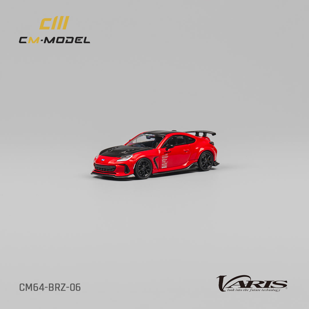 CM Model 1:64 Subaru BRZ Varis BRZ ARISING-1 Red CM64-BRZ-06 – Horizon ...