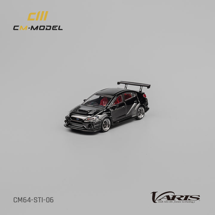 [Preorder] CM Model 1:64 Subaru Varis Wide Body 1.0 Chrome Black