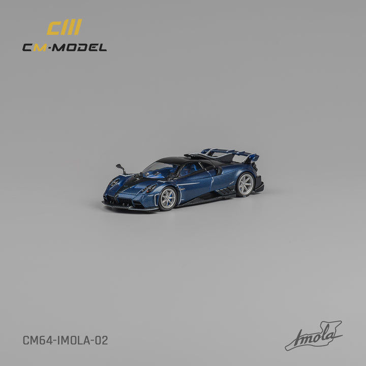 [Preorder] CM Model 1:64 PAGANI IMOLA Blue carbon