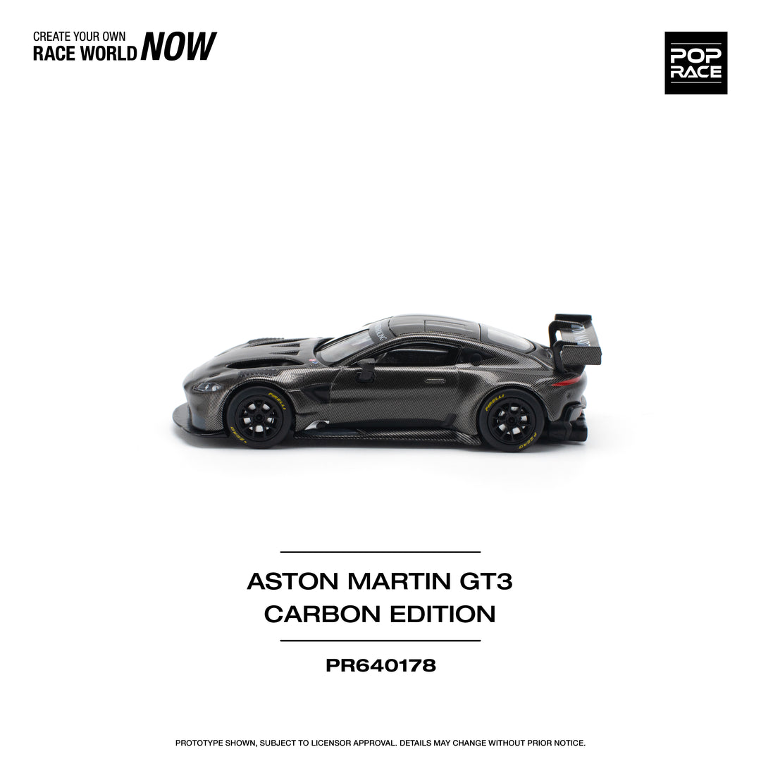 [Preorder] POPRACE 1:64 ASTON MARTIN VANTAGE GT3 CARBON EDITION