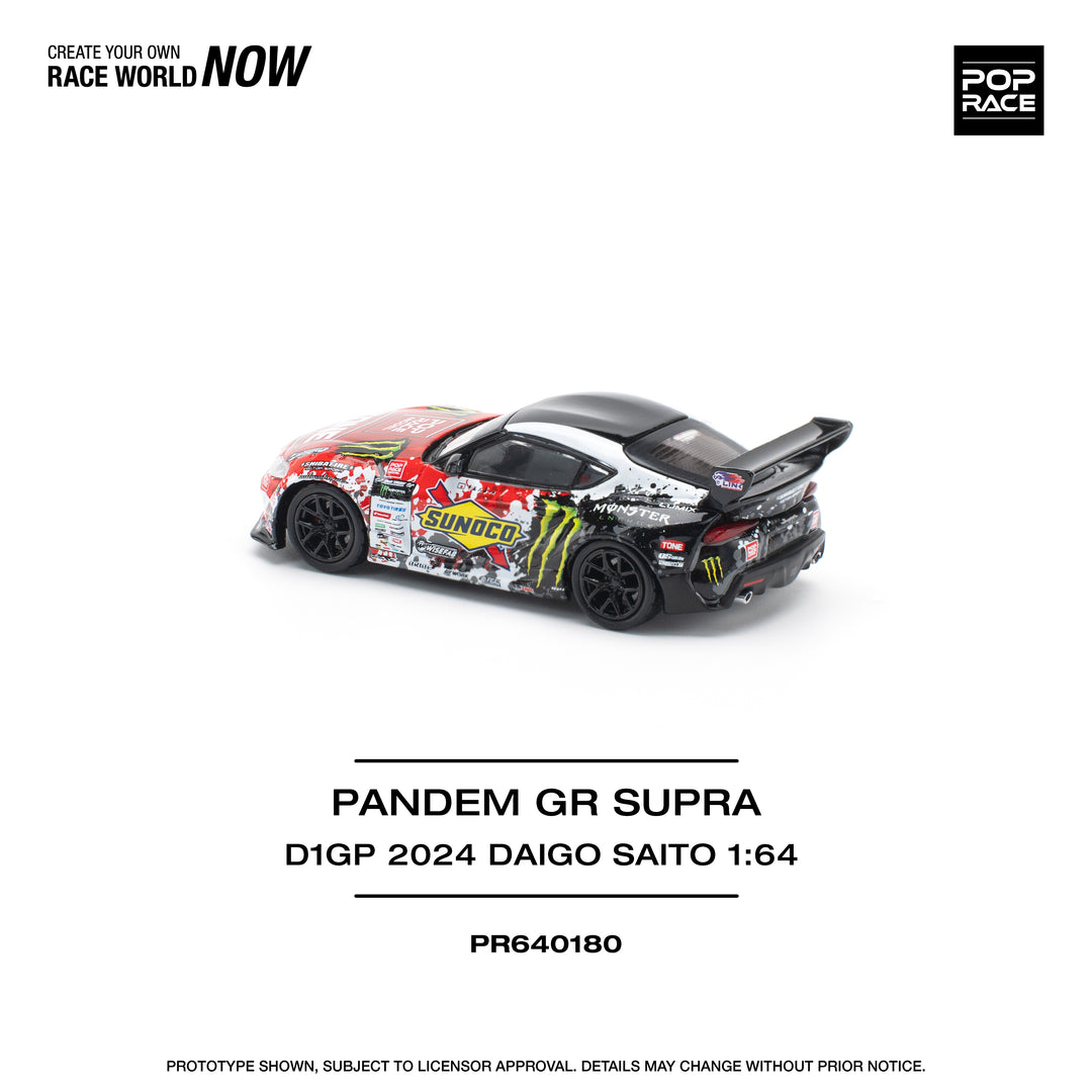 [Preorder] POPRACE 1:64 PANDEM GR SUPRA D1GP 2024 DAIGO SAITO PR640180