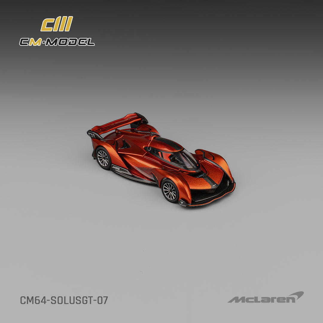 [Preorder] CM Model 1:64 McLaren Solus GT Metallic Orange