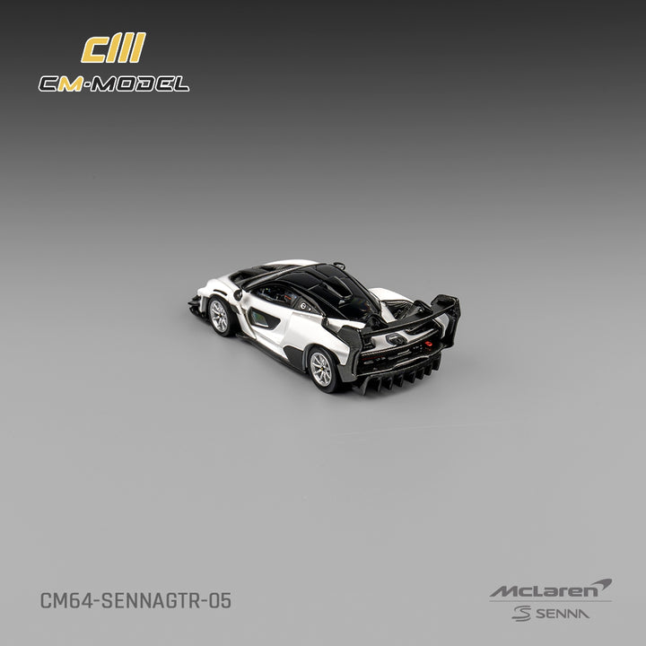 [Preorder] CM Model 1:64 McLaren Senna GTR White CM64-SennaGTR-05