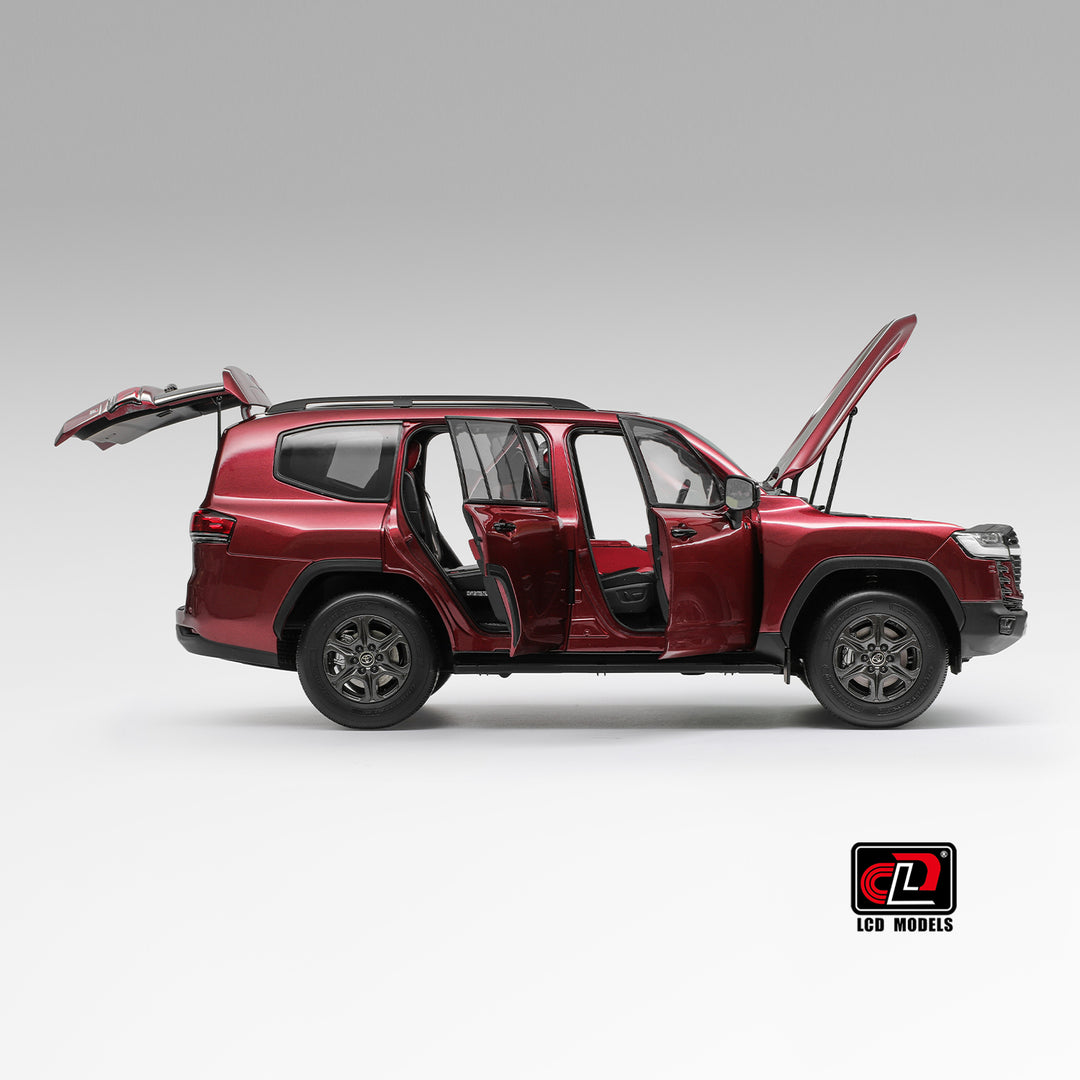 [Preorder] LCD 1:18 Toyota Land Cruiser LC300-GR Sport (4 Colours) LCD18013