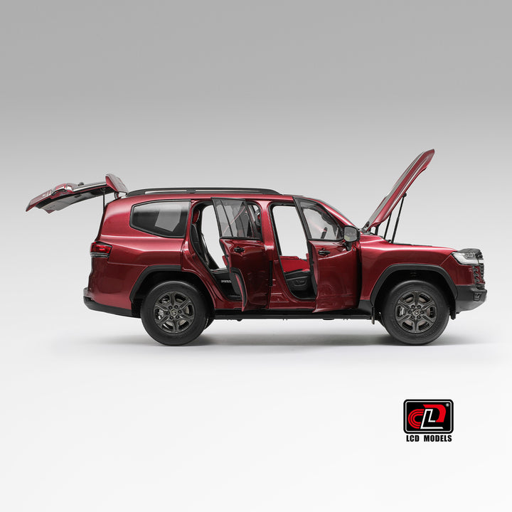 [Preorder] LCD 1:18 Toyota Land Cruiser LC300-GR Sport (4 Colours) LCD18013