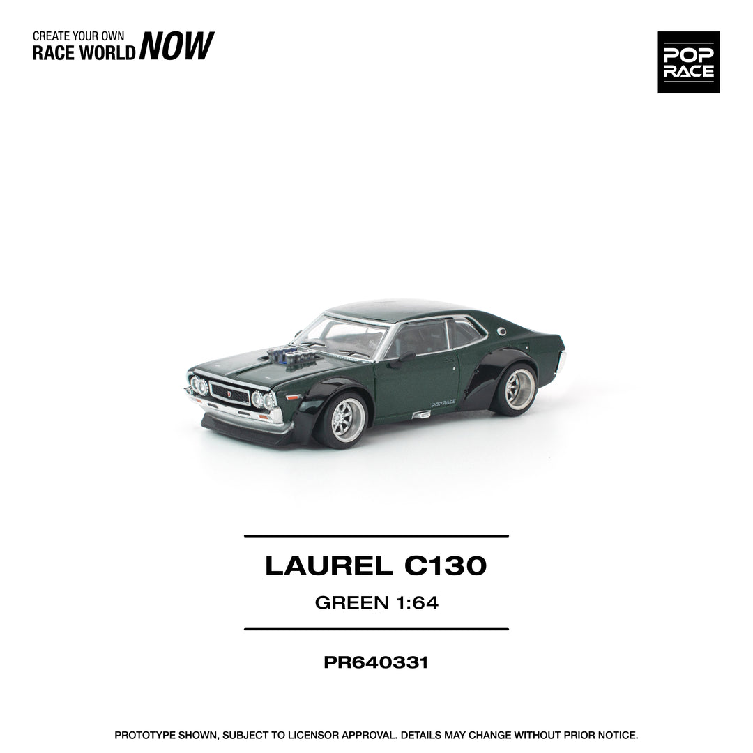 [Preorder] POPRACE 1:64 LAUREL C130 GREEN PR640331