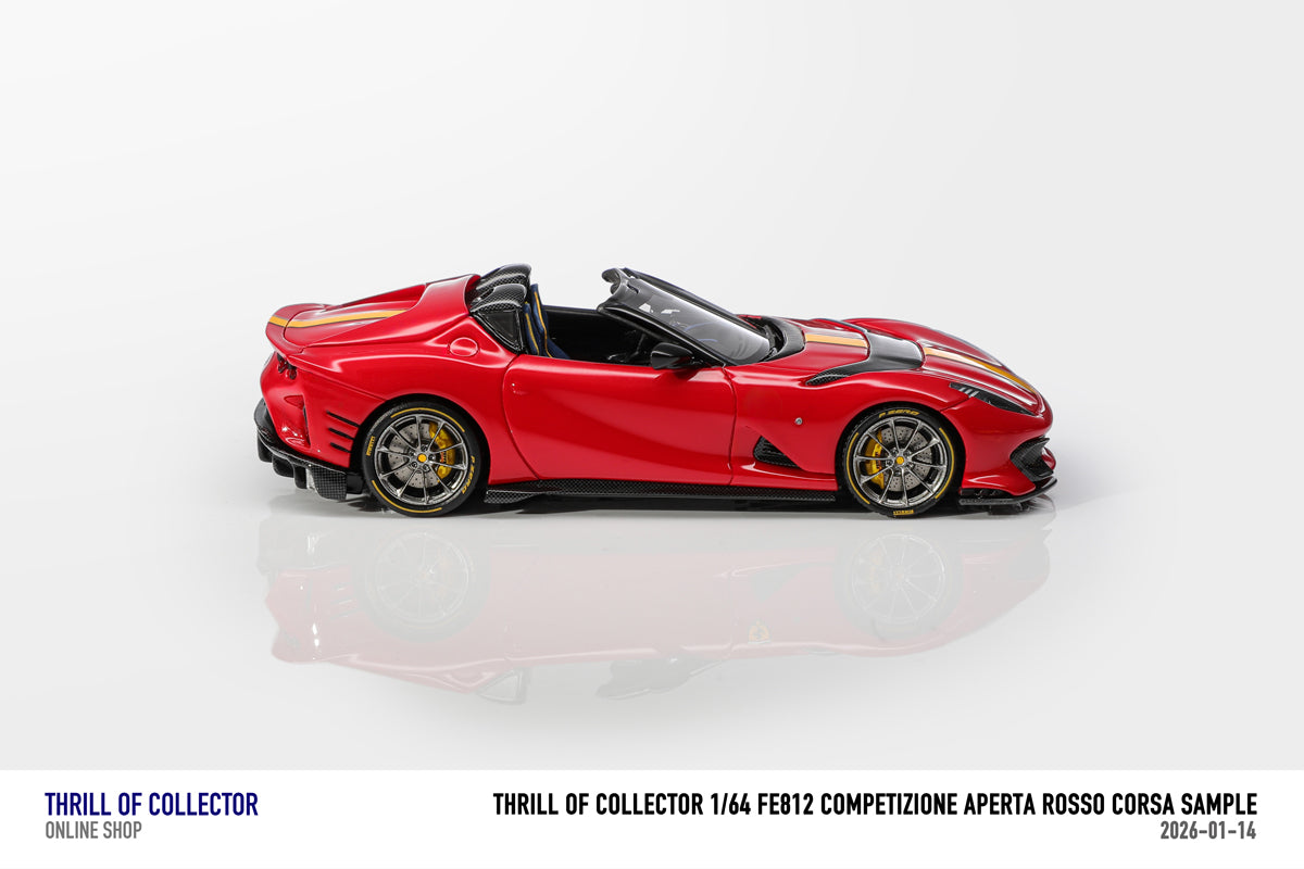 TOC 1:64 Ferrari 812C Aperta (10 Colours) – Horizon Diecast
