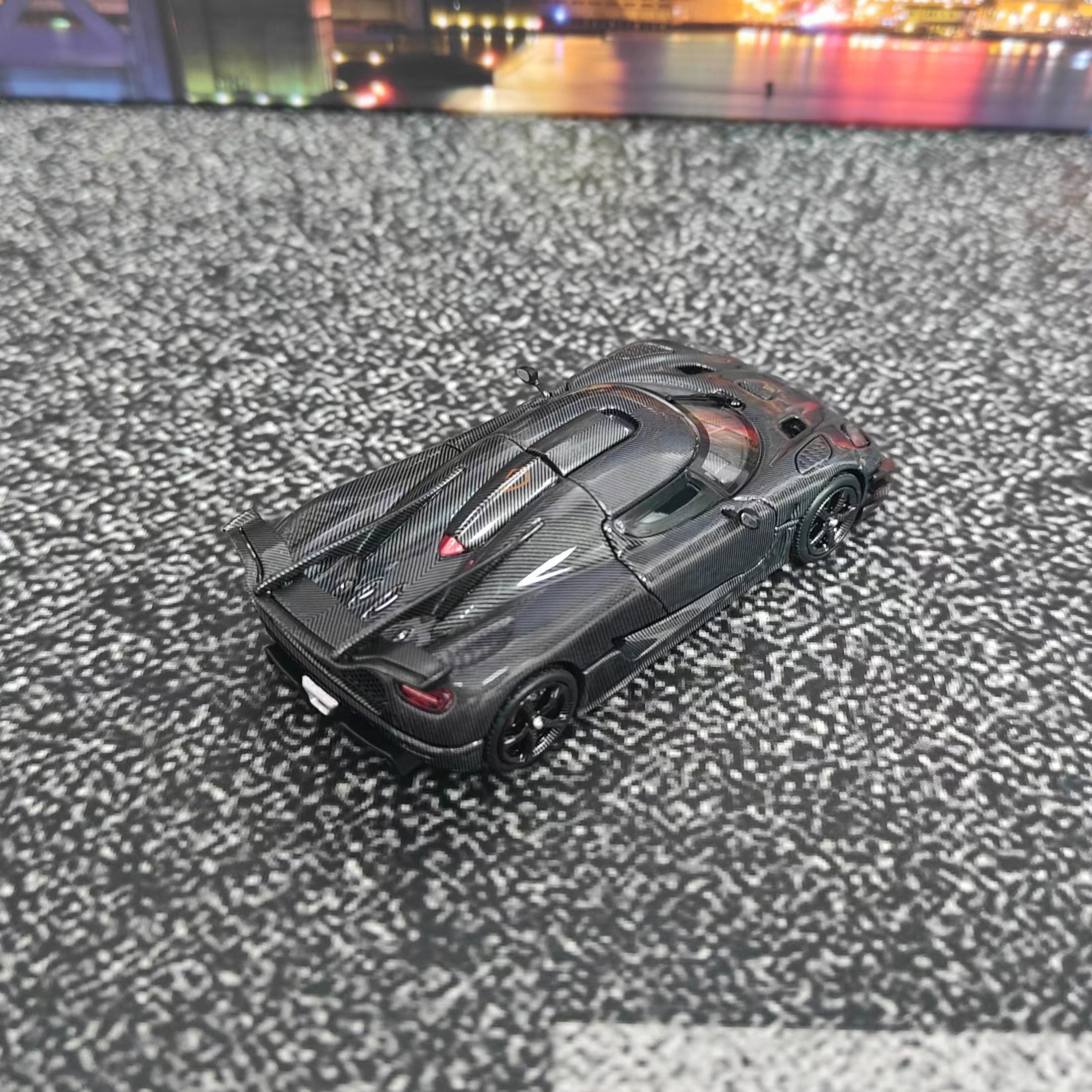 Preorder] MJ Model 1:64 Koenigsegg ONE:1 - Black – Horizon Diecast