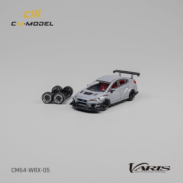 [Preorder] CM Model 1:64 Subaru WRX Varis Widebody 2.0 Gray