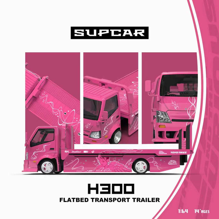 [Preorder] SUPCAR 1:64 H300 Fast and Furious 2 Pink Angel Livery SC647255