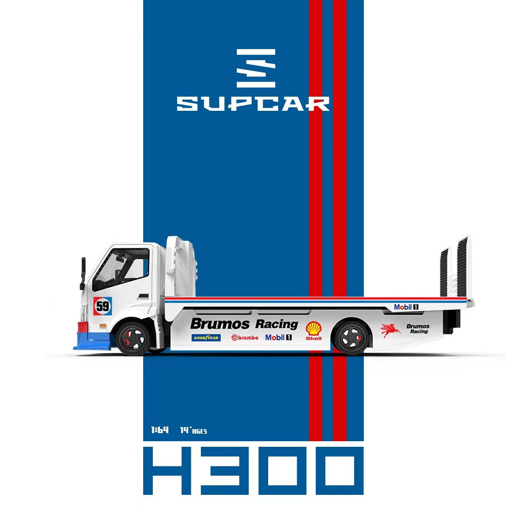 [Preorder] SUPCAR 1:64 H300 Red &amp; Blue Livery SC647243
