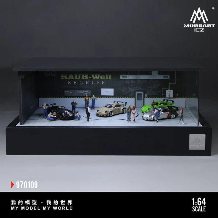 [Preorder] MoreArt 1:64 RWB TURNTABLE SCENE MO970109