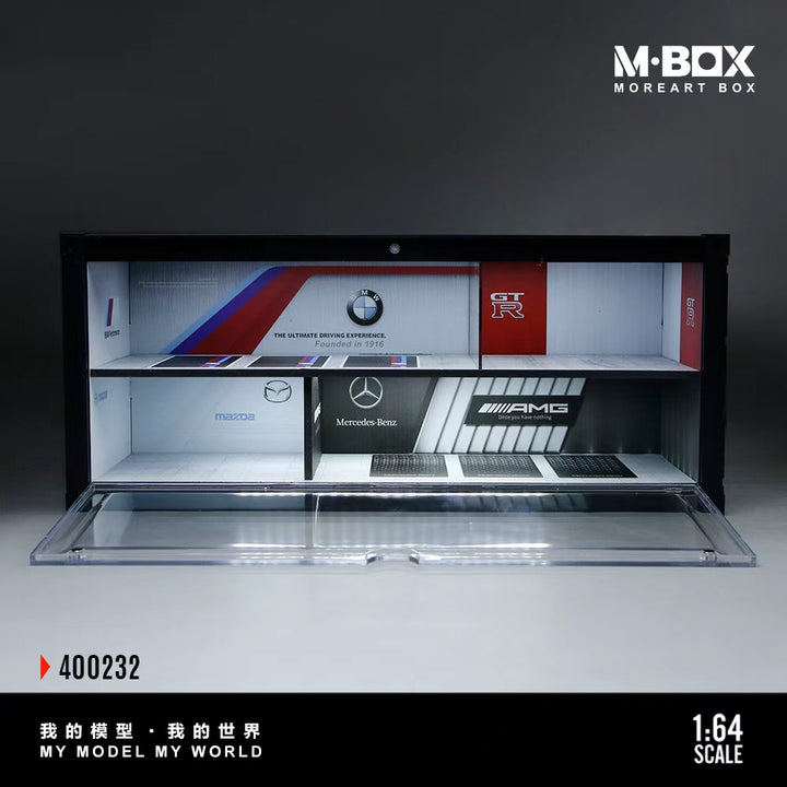 [Preorder] MBOX 1:64 Double Layer 4S Store Painting Scene MB400232