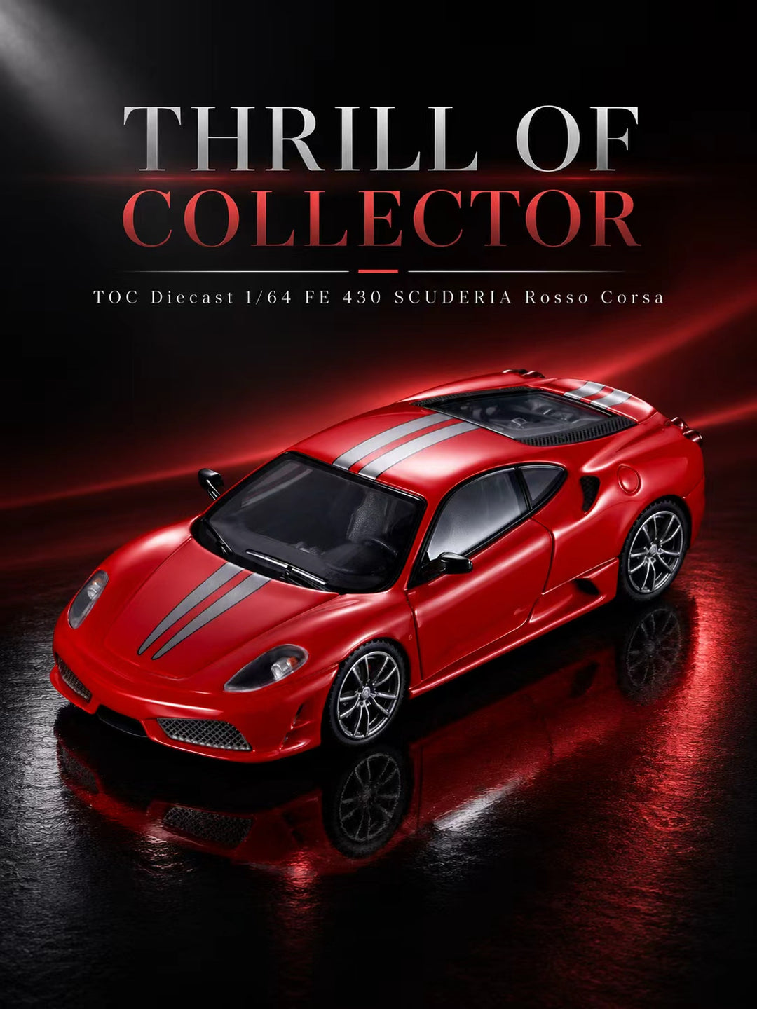 [Preorder] TOC 1:64 FE430 Scuderia &amp; FE458 Speciale (11 Versions)