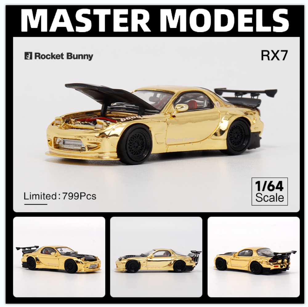 [Preorder] Master Model 1:64 Mazda RX7 Pocket Bunny (4 Colours)