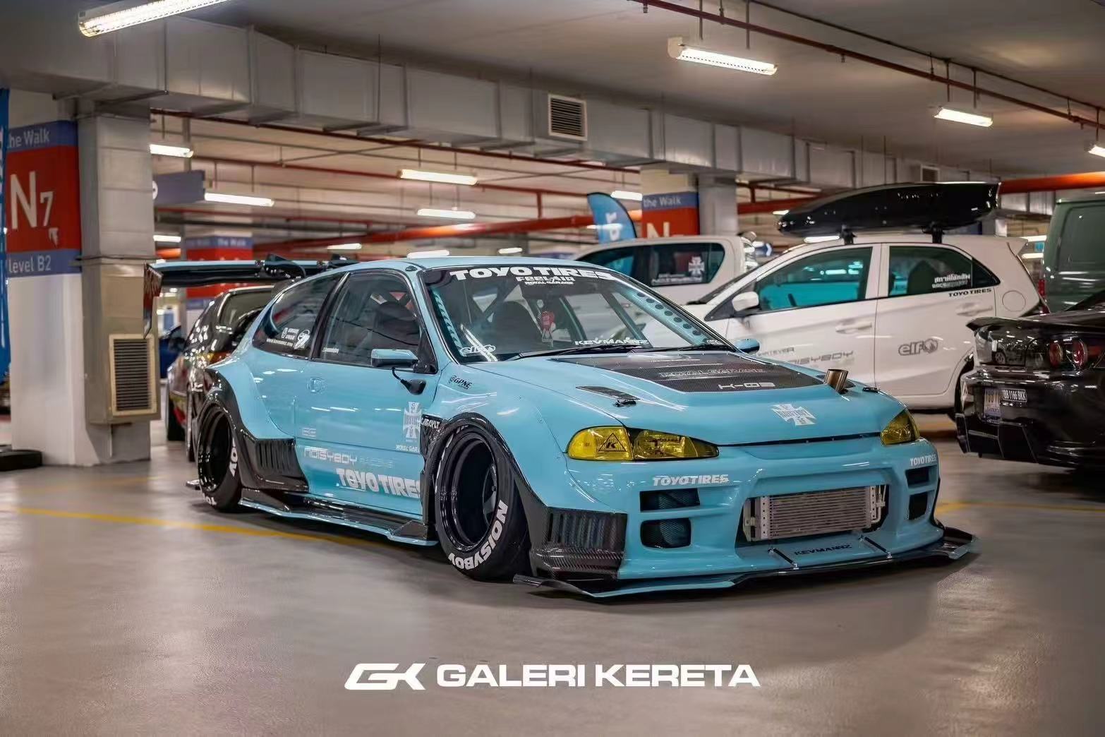 Preorder] TPC 1:64 Honda Kevmannz GT Civic EG (2 Versions