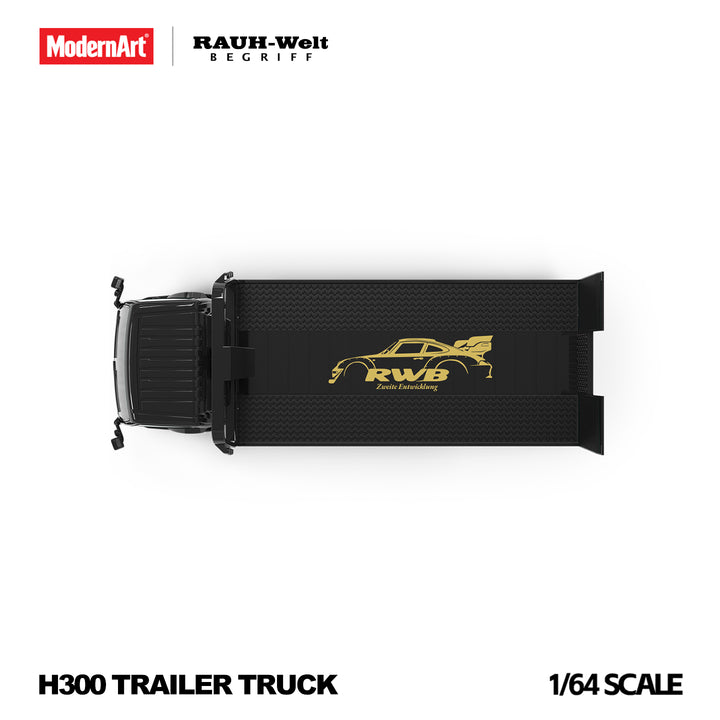 [Preorder] ModernArt 1:64 H300 TRAILER TRUCK RWB Livery MD647260
