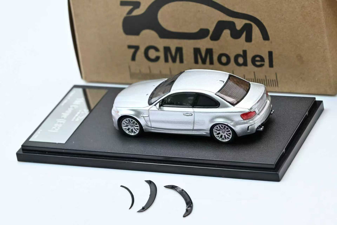 [Preorder] 7CM Model 1:64 BMW 1M Coupe (E82) Glacier Silver Metallic