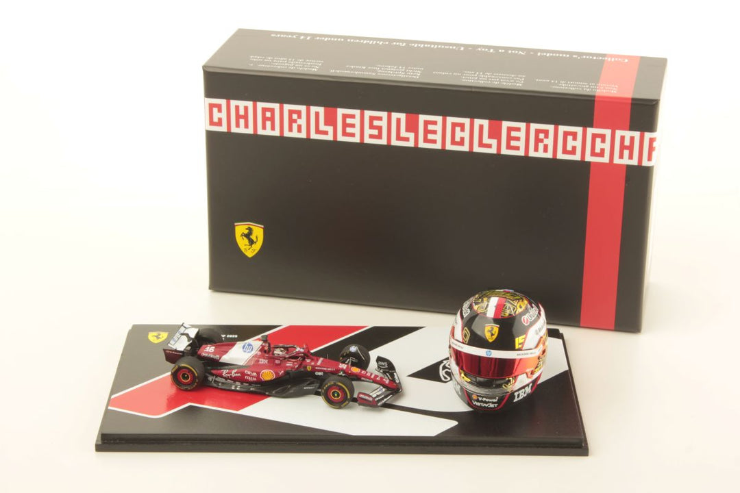 [Preorder] Looksmart 1:43 Scuderia HP Ferrari F1 Team SF-25 Car model with Helmet set (2 Versions) LSSET01-2025/LSSET02-2025