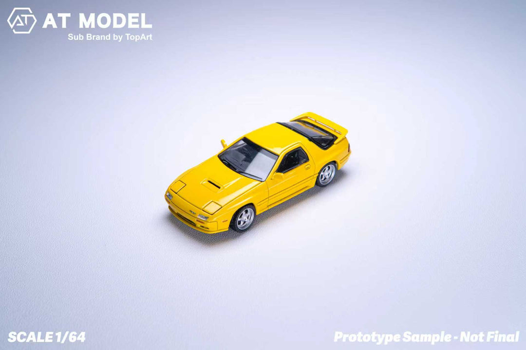 [Preorder] AT Model 1:64 Mazda RX7 FC3S infinity Lemon Yellow