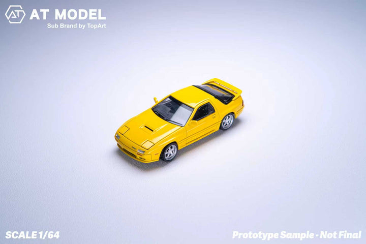 [Preorder] AT Model 1:64 Mazda RX7 FC3S infinity Lemon Yellow