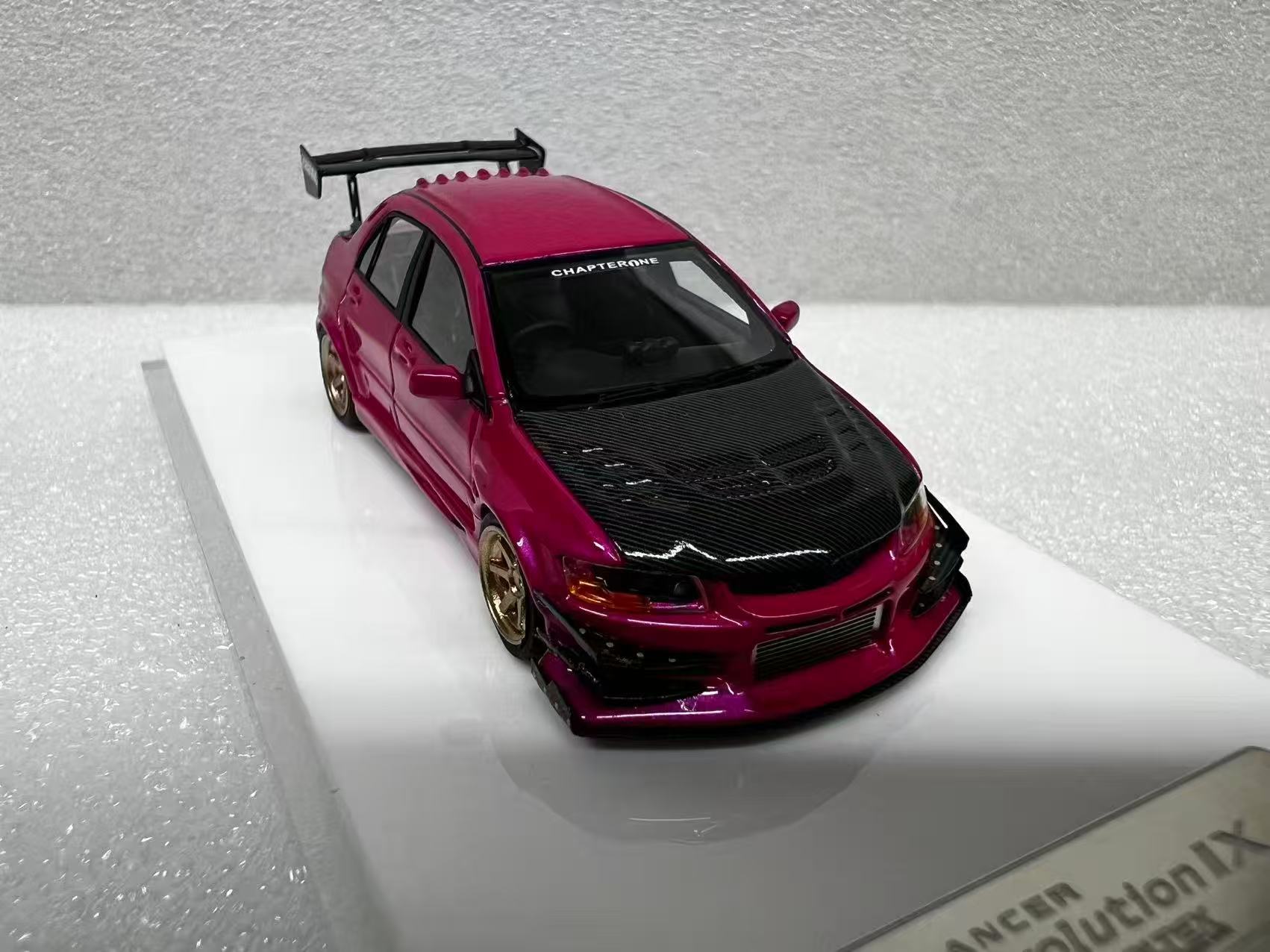 404error 1:64 Mitsubishi EVO9 Varis Customized in Malaysia - Pink