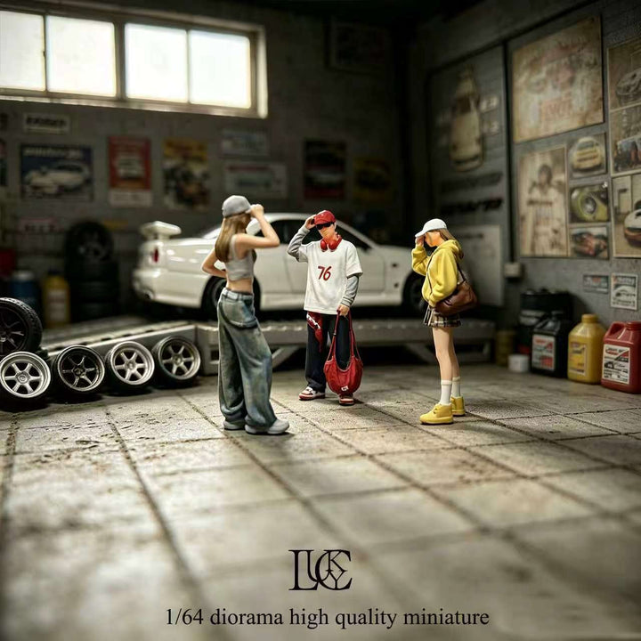 [Preorder] Lucky Studio 1:64 The Hat-Holding Trio LK2026091823