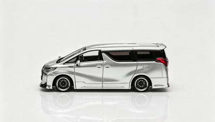 [Preorder] Model Model 1:64 Toyota Alphard Liquid Metallic Silver MM64-Alphard-004
