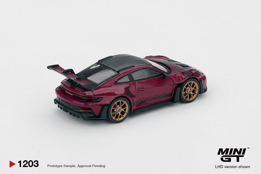 [Preorder] MINIGT 1:64 Porsche 911 (992.1) Rubystone Red Set MGTS0021