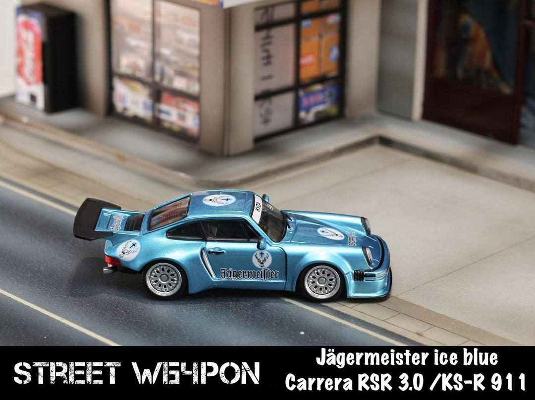 [Preorder] Street Weapon 1:64 Porsche 911 Carrera RSR 3.0 KS-R Jägermeister