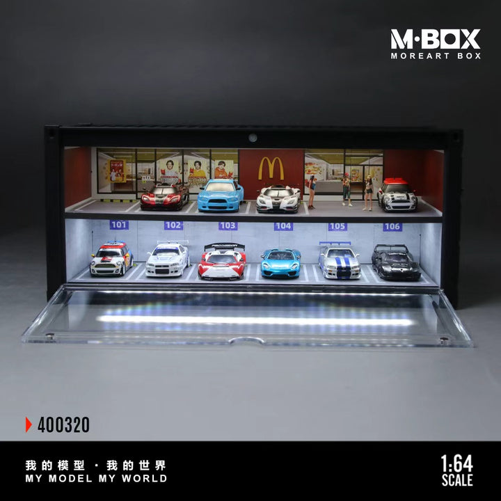 [Preorder] MBOX 1:64 CONTAINER MODEL STORAGE SCENE (2 Versions) MB400319/MB400320
