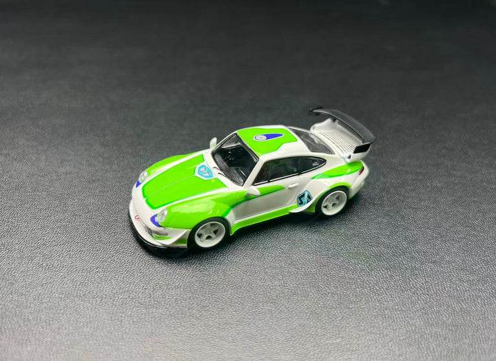 [Preorder] Flame 1:64 Porsche RWB 993 964 (2 Versions)