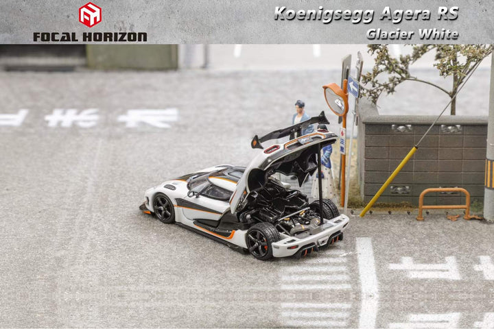 [Preorder] Focal Horizon 1:64 Koenigsegg Agera RS Glacier White