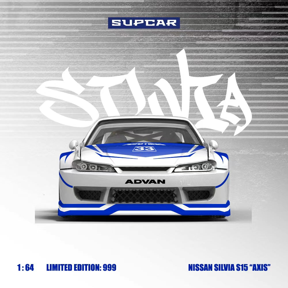[Preorder] SUPCAR 1:64 Nissan SILVIA S15 &