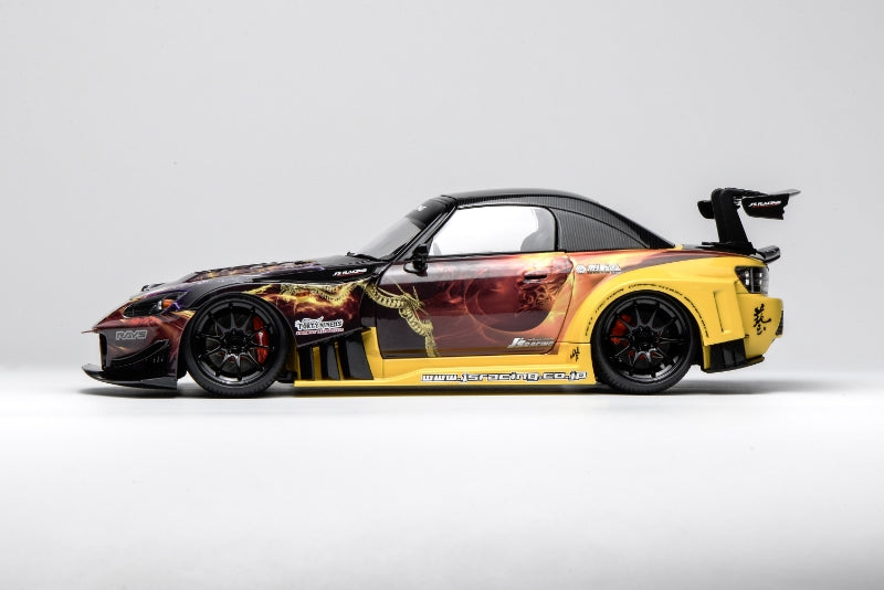 [Preorder] MOTORHELIX 1:18 Honda S2000 J's Racing Maou 2013 Maou Livery M85127