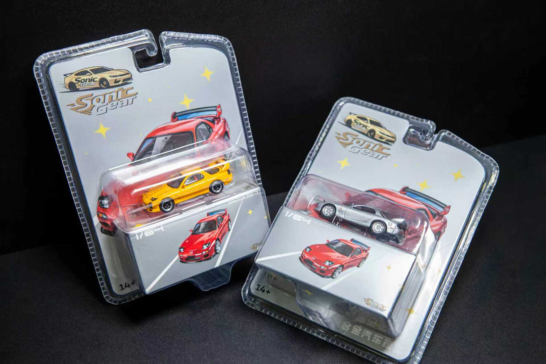 [Preorder] Sonic Gear 1:64 Mazda RX-7 (FD3S) Speed A-Spec (4 Colours)