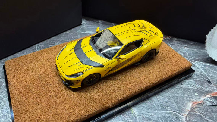 [Preorder] DMY x CXS 1:64 Ferrari 812C Yellow