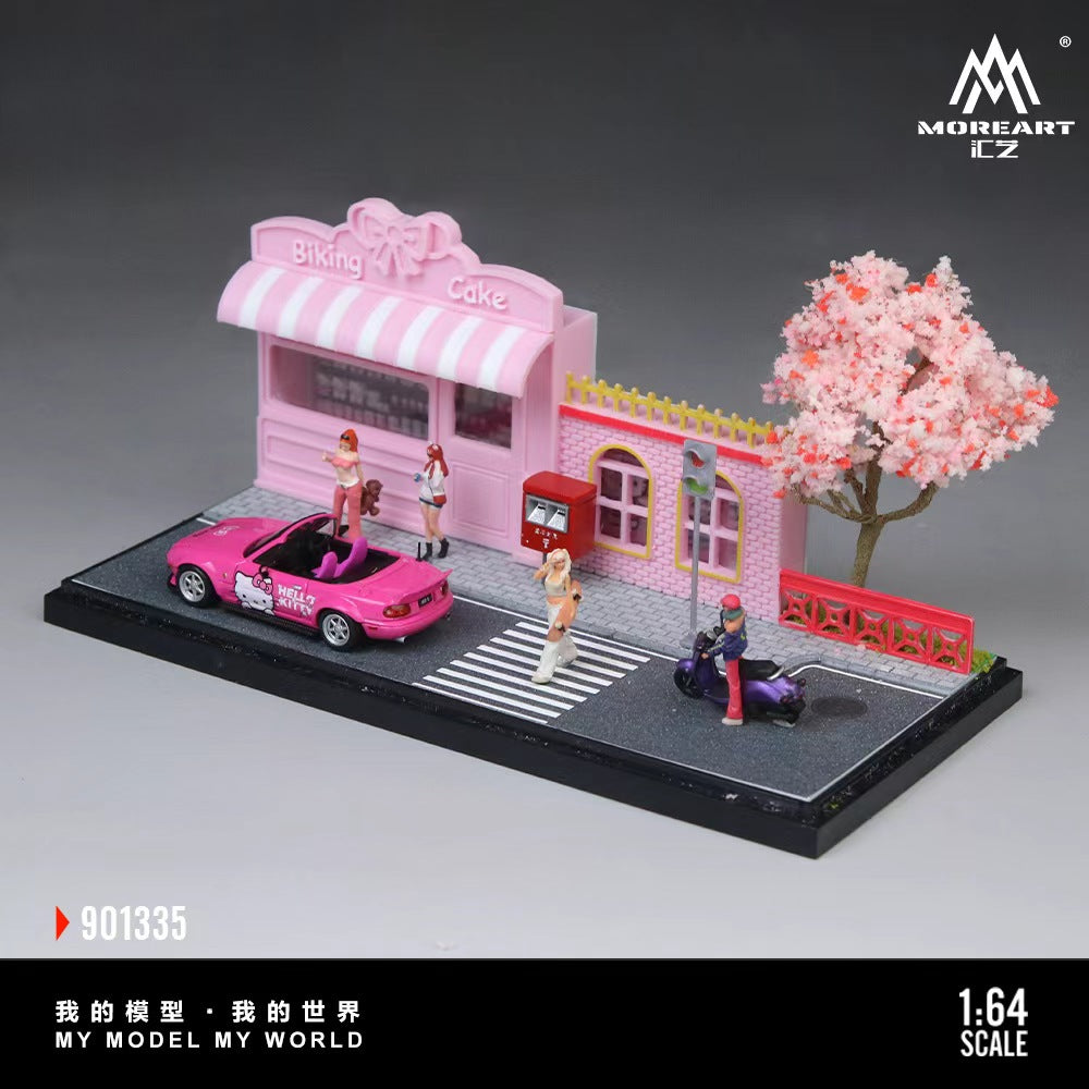 [Preorder] MoreArt 1:64 PINK DOLL STORE SCENE Diorama MO901335