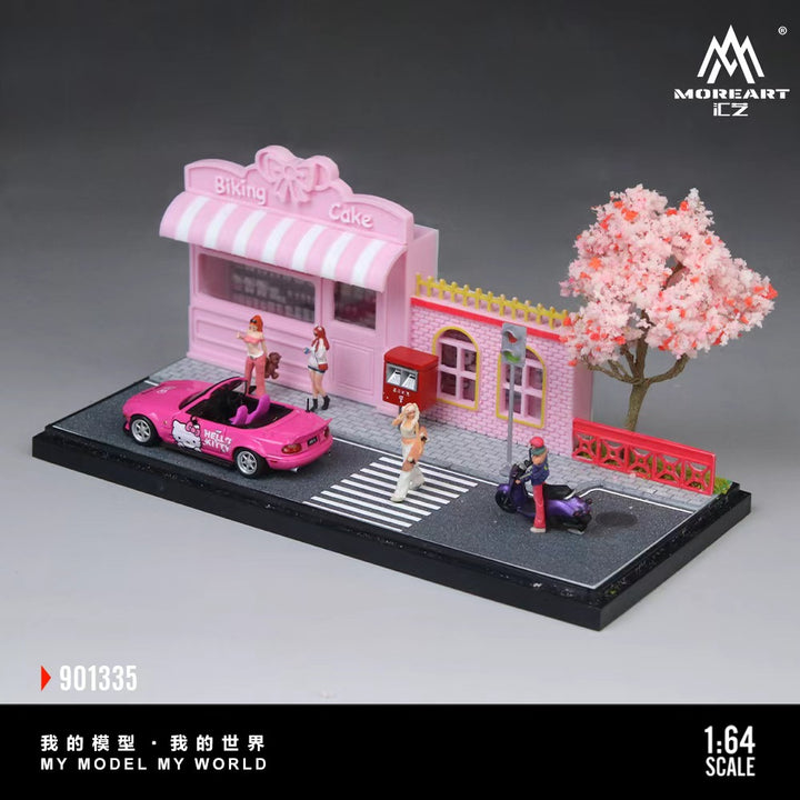 [Preorder] MoreArt 1:64 PINK DOLL STORE SCENE Diorama MO901335