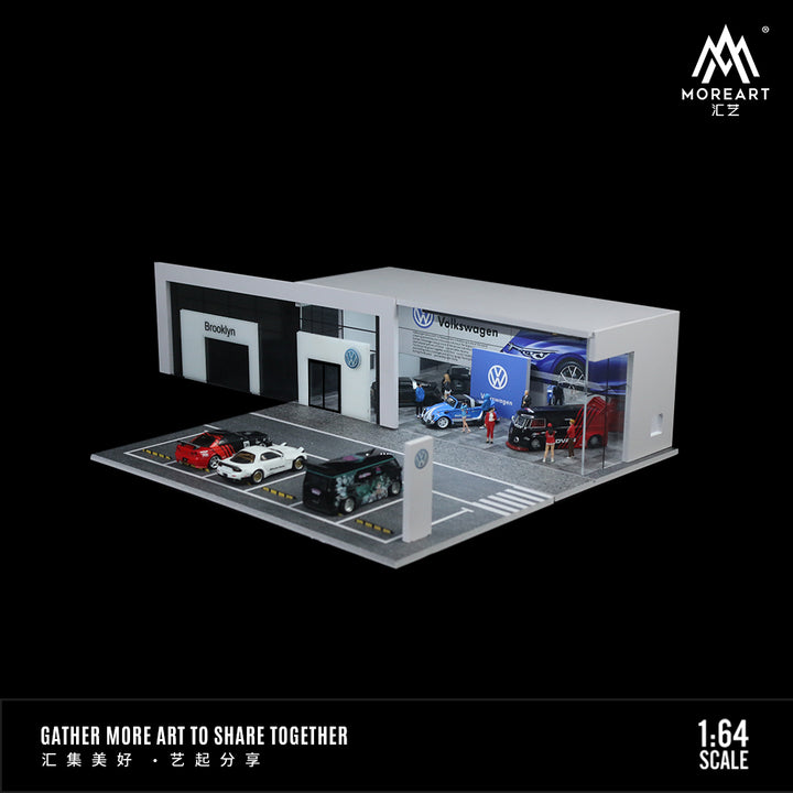 [Preorder] MoreArt 1:64 VOLKSWAGEN 4S SHOWROOM MODEL MO936012