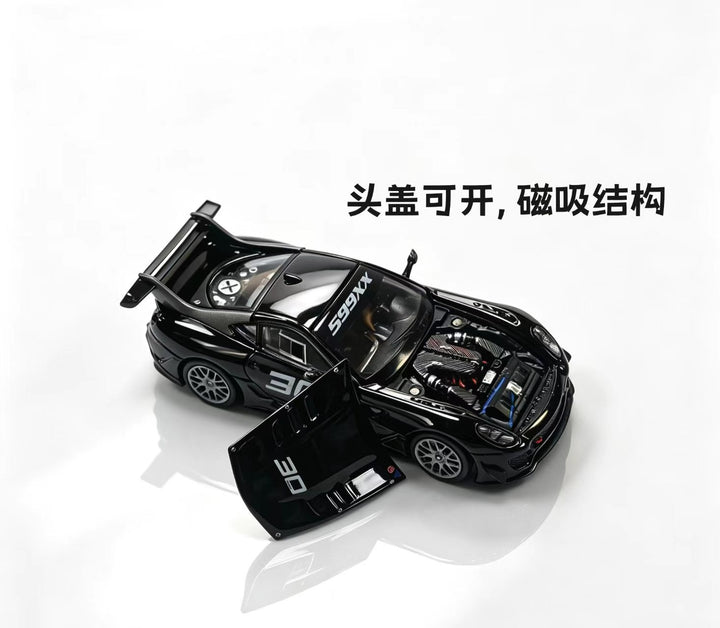 [Preorder] Rhino Model 1:64 Ferrari 599XX EVO (with opening engine hood) (3 Colours)