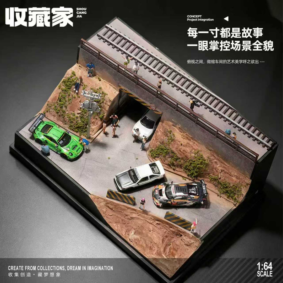 [Preorder] SHOU CANG JIA 1:64 RAILWAY TUNNEL SCENE SCJ-82080