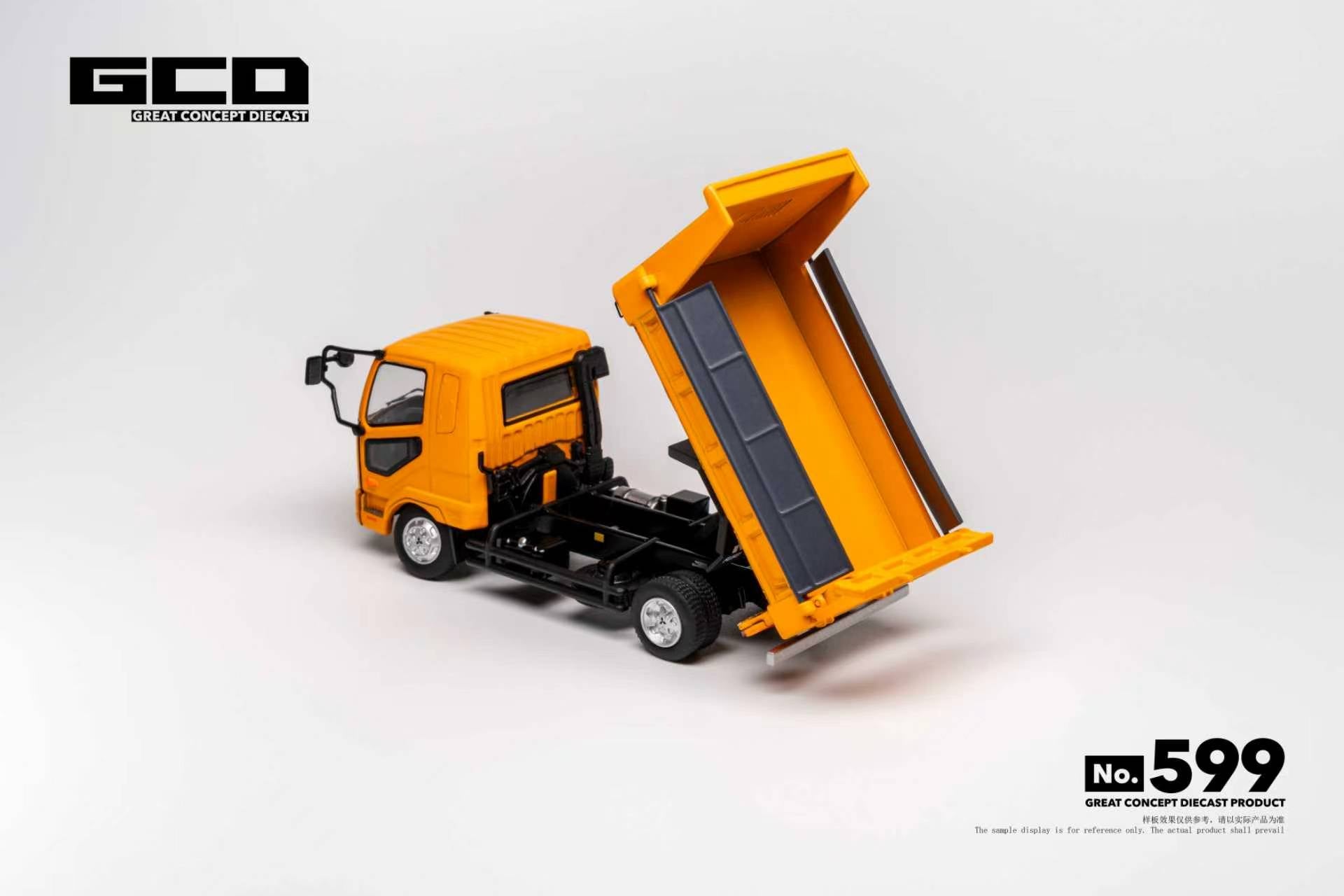 Preorder] GCD 1:64 Mitsubishi Fuso Dump Truck (3 Colours) KS-107