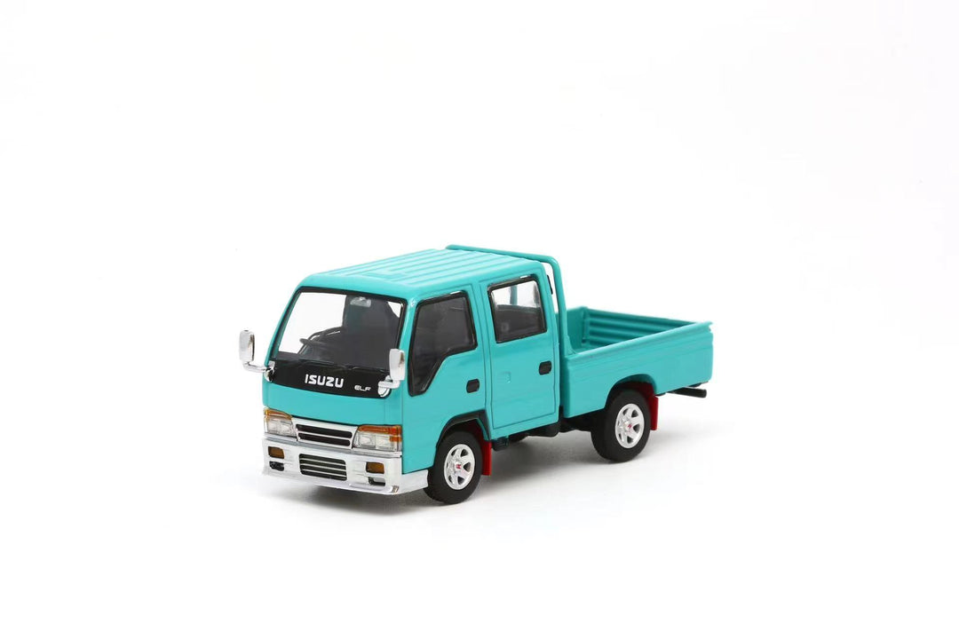 [Preorder] Model 1 1:64 Suzuki ISUZU ELF Double-row Box Minivan (4 Colours)