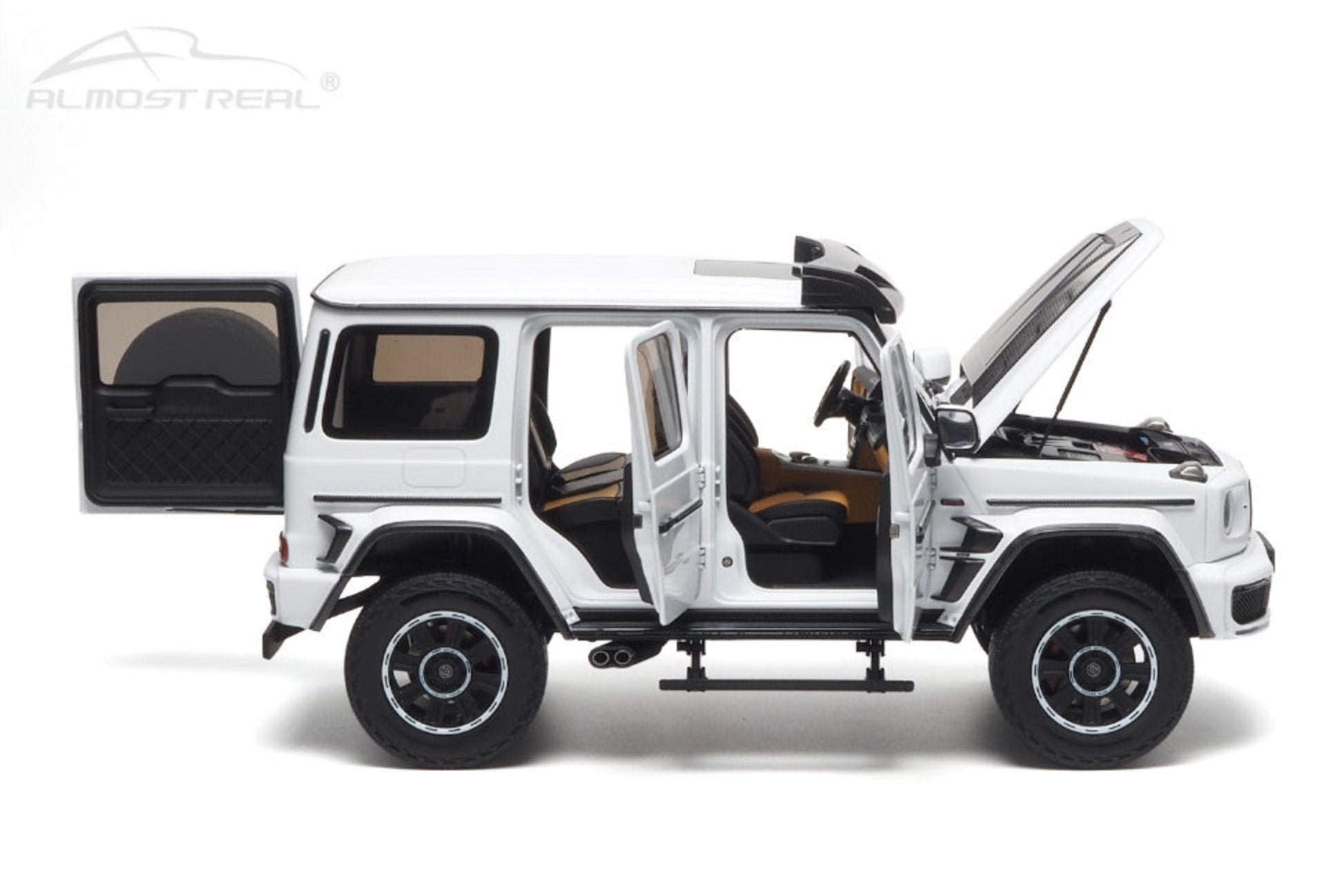 Almost Real 1:18 Brabus G-Class G 63 4x4² - 2023 - Diamond White